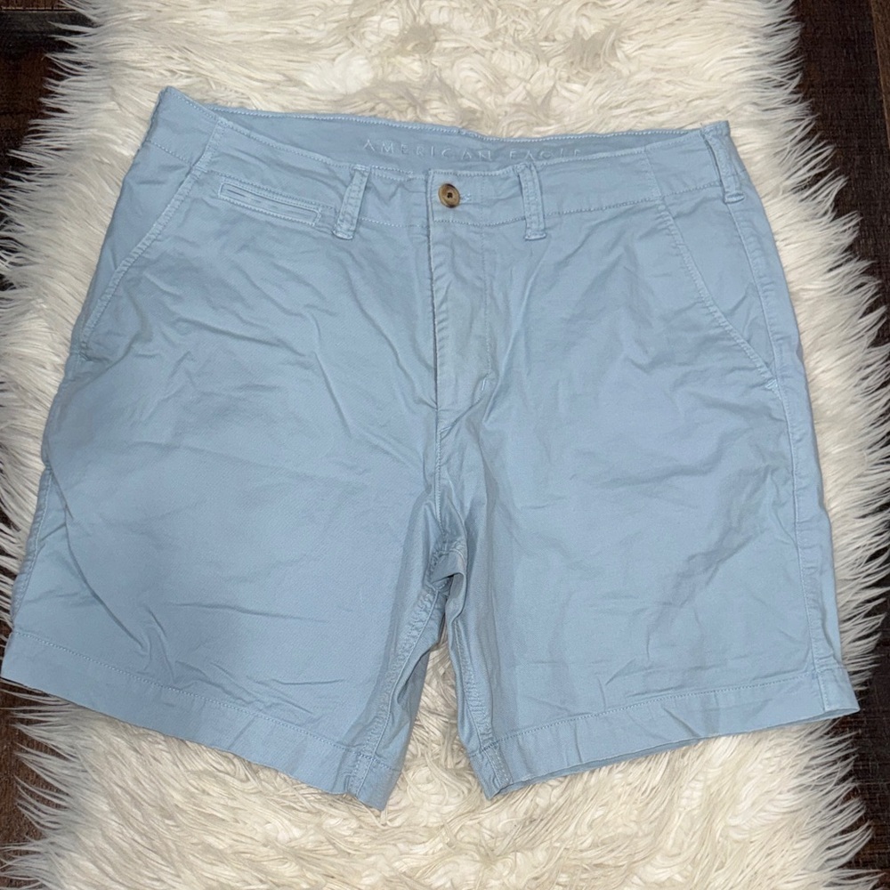 Light Blue American Eagle Casual Shorts